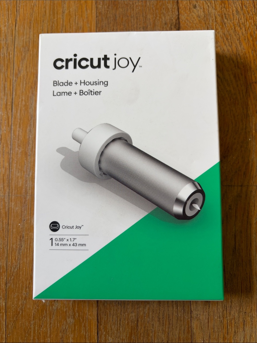 Cricut Joy Blade + Housing in White and Teal Green